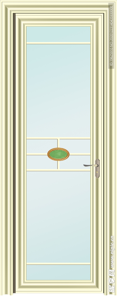 电泳香槟  白色 平开门 厨房