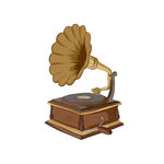 婚礼效果图素材留声机