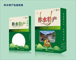 特产包装展开图