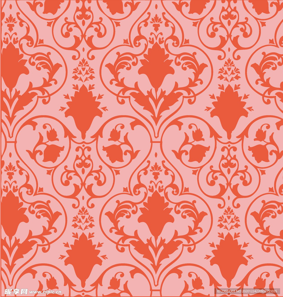 花纹底图矢量图