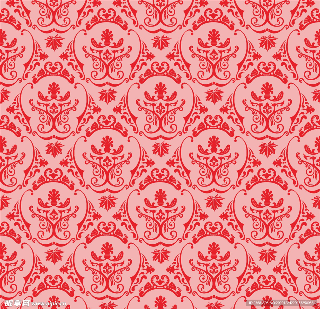 花纹底图矢量图