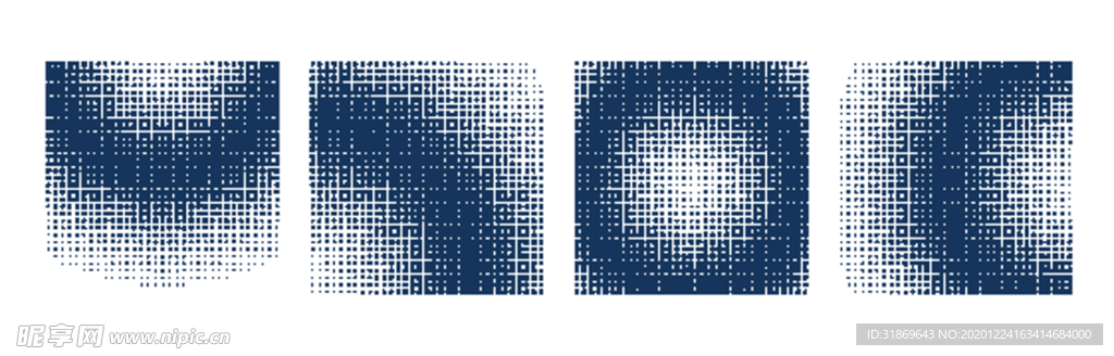 彩色半调 波点背景