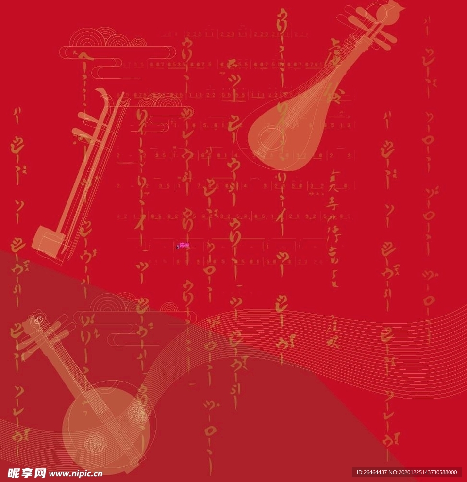 古风底纹背景图