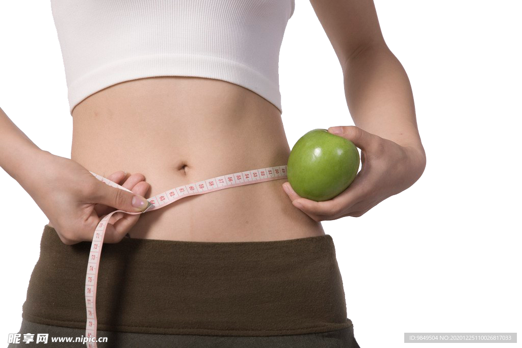 减肥瘦身整形美女模特PNG