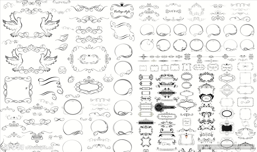 欧式中式画框花框