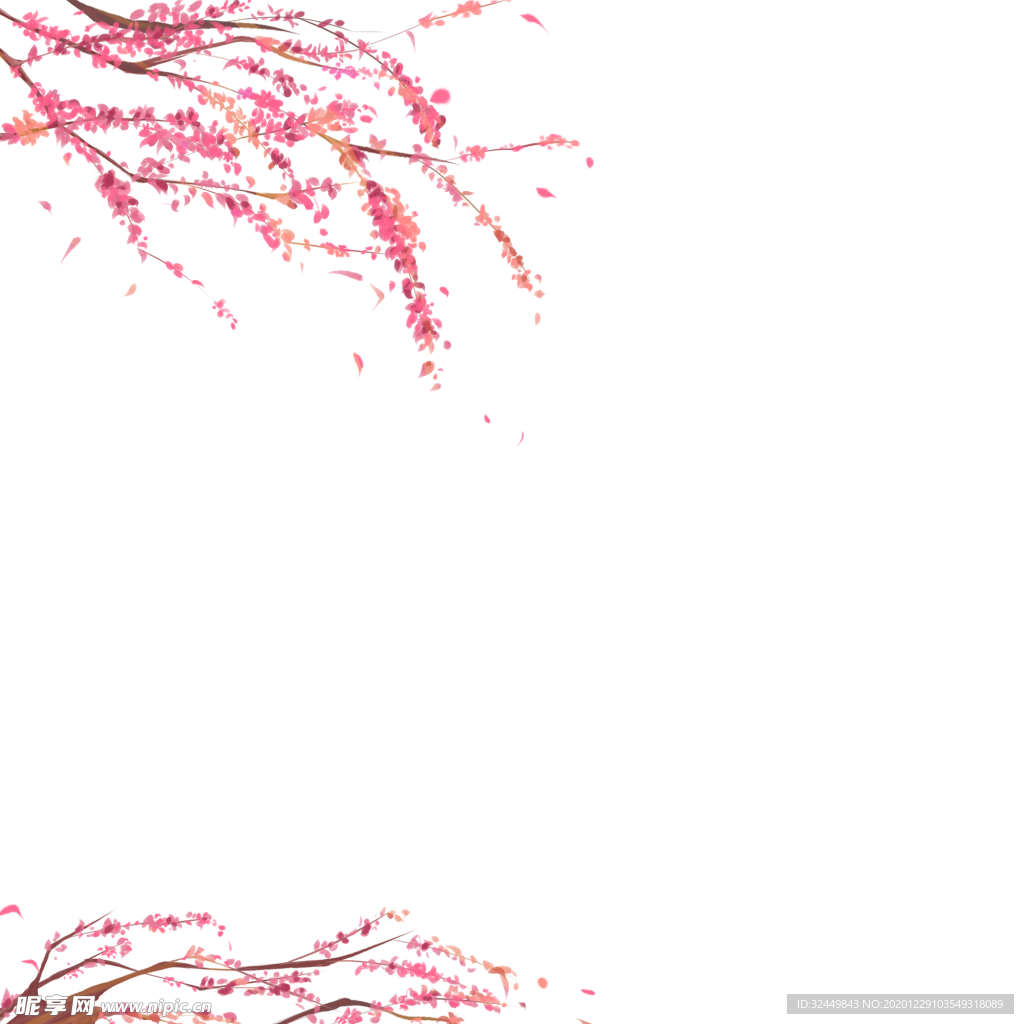 古风素材 插画 插图 卡通