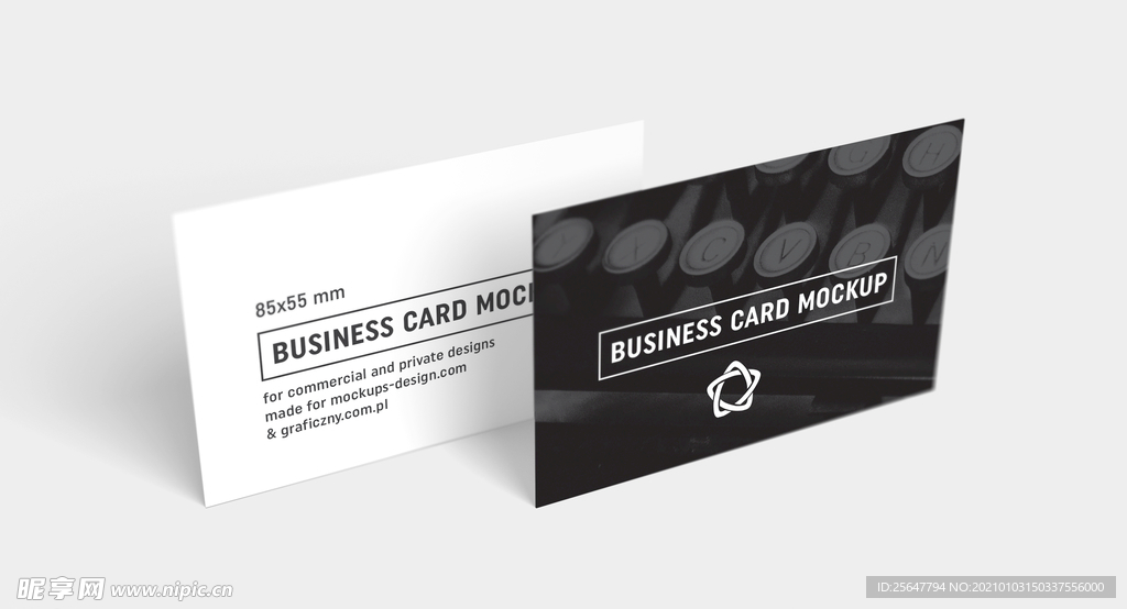 名片样机模板PSD素材