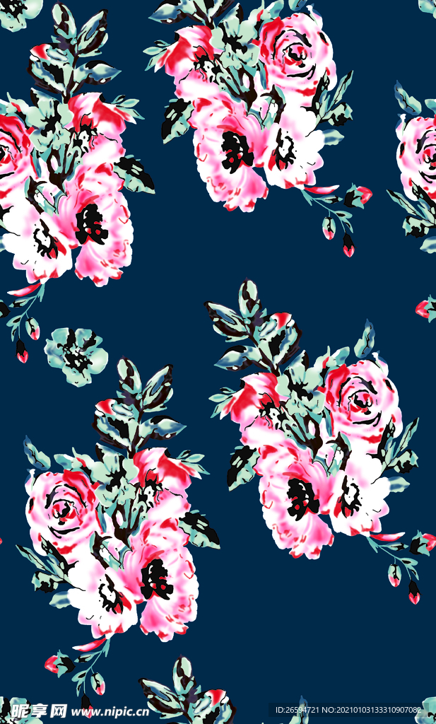 杂花 回位 循环 叶子 大花