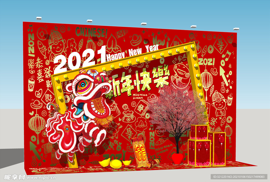 新年橱窗  DP展示