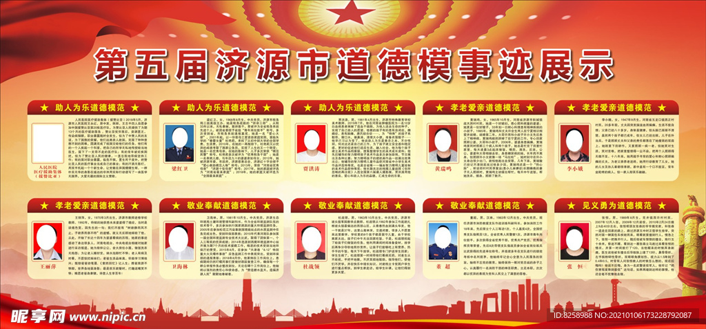 第五届济源市道德模范