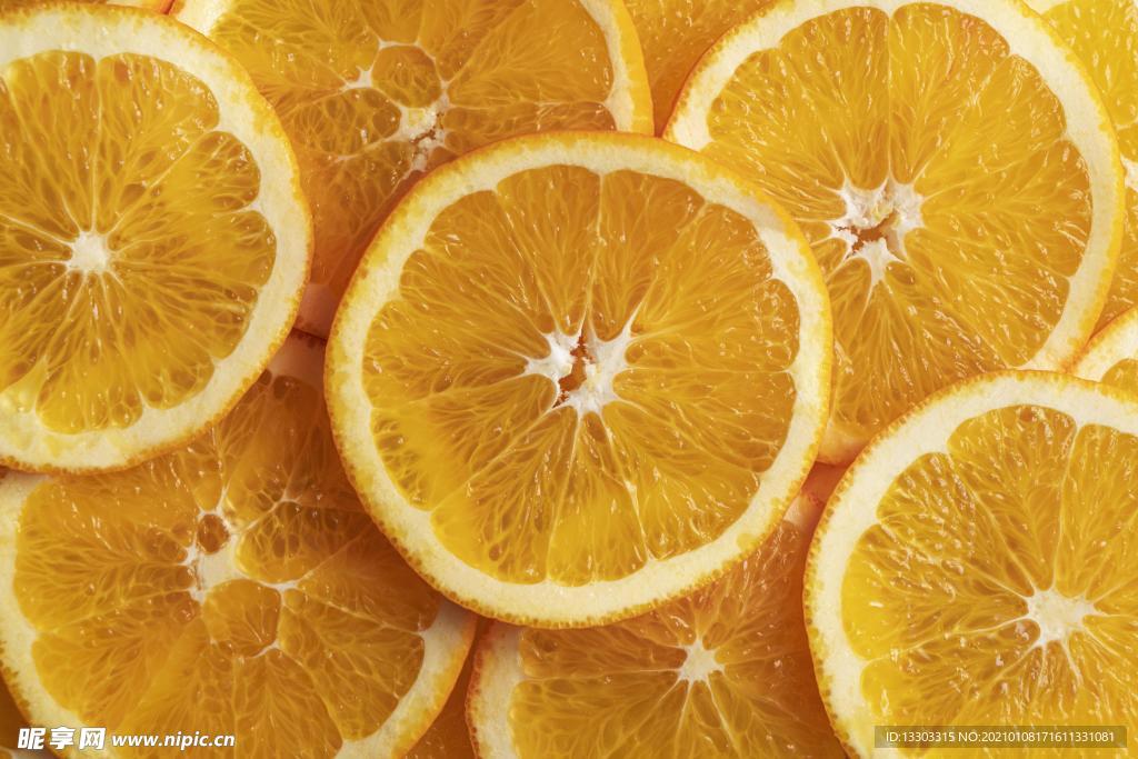 橘子背景