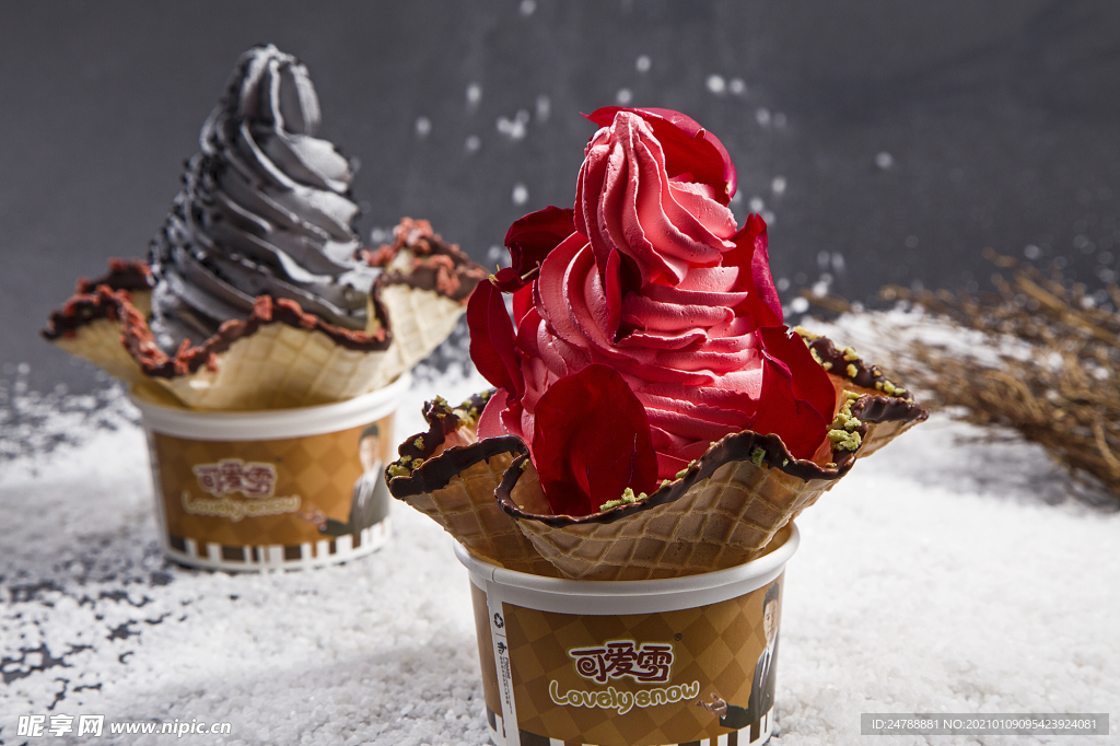 雪糕 冰淇淋 冰淇淋海报