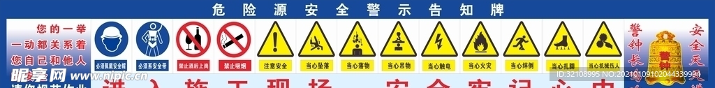 危险源安全告知牌