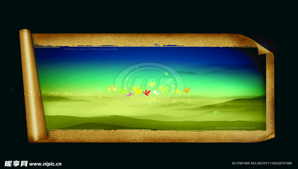 唯美画面 古典海报 诗意情景