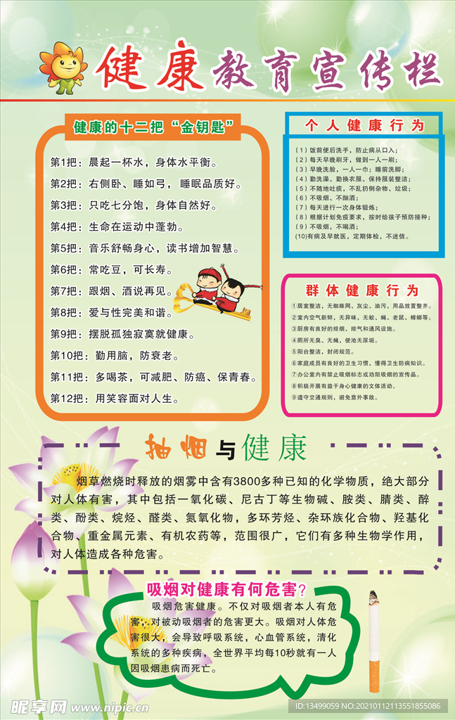 健康教育宣传栏