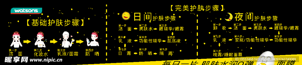 护肤步骤