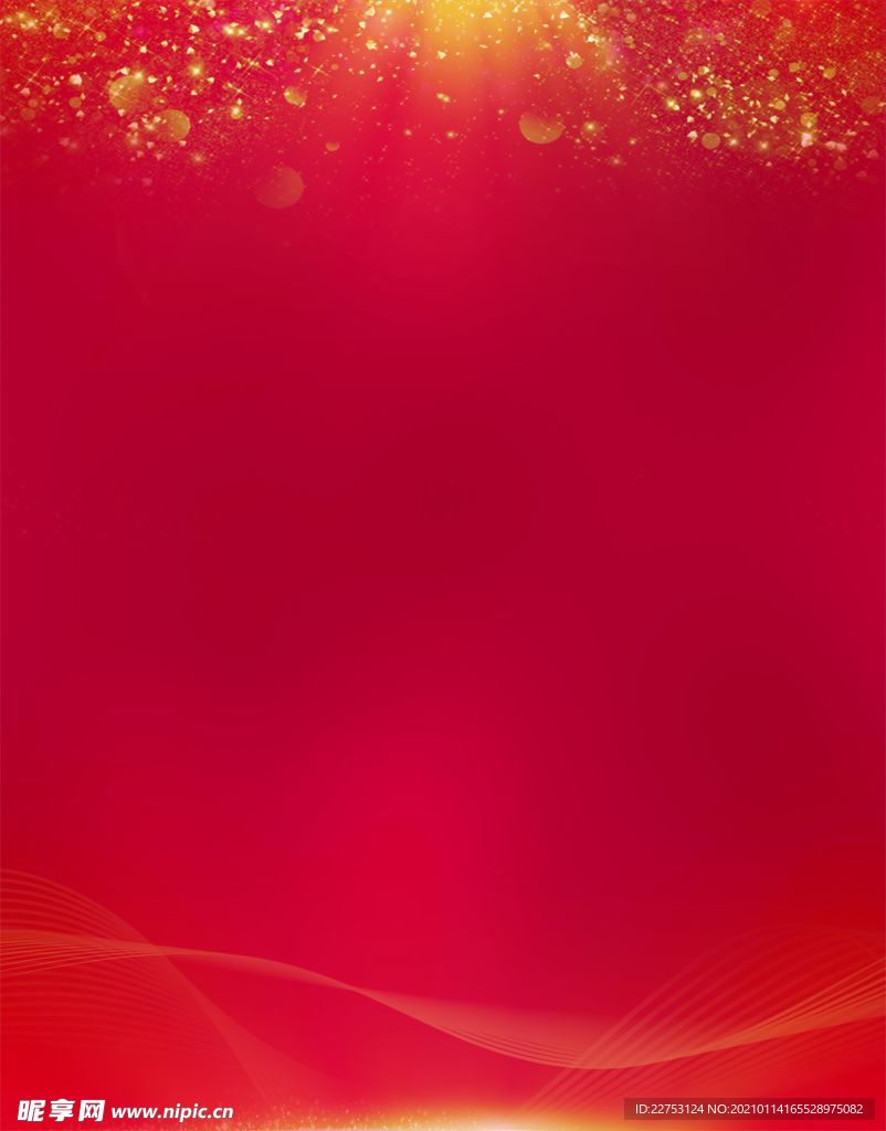 红色背景