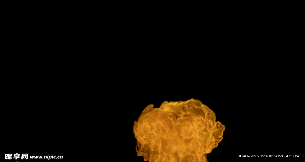 高清动态火焰  2K高清火焰