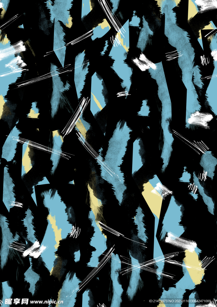 数码 扎染  高清 彩色 无缝