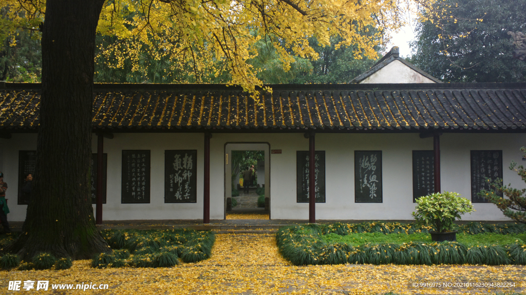 史可法纪念馆风景