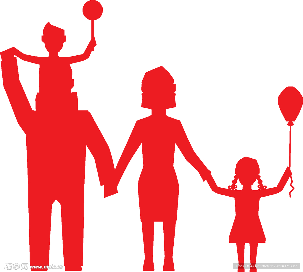 幸福一家人素材