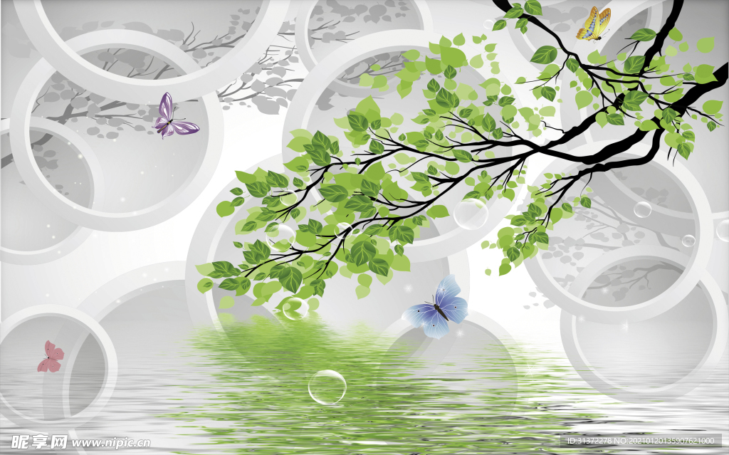 创意国潮装饰画图片