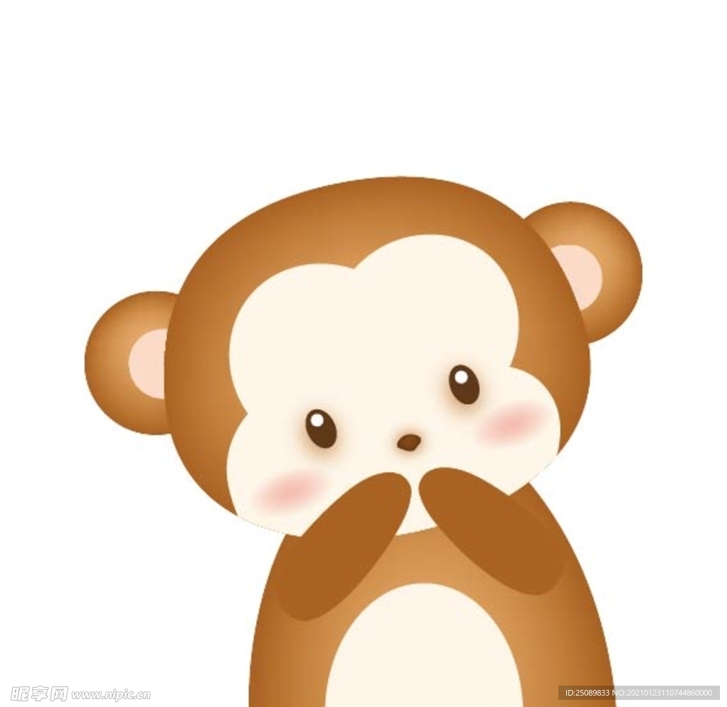 卡通猴子