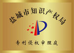 知识产权铜牌图片