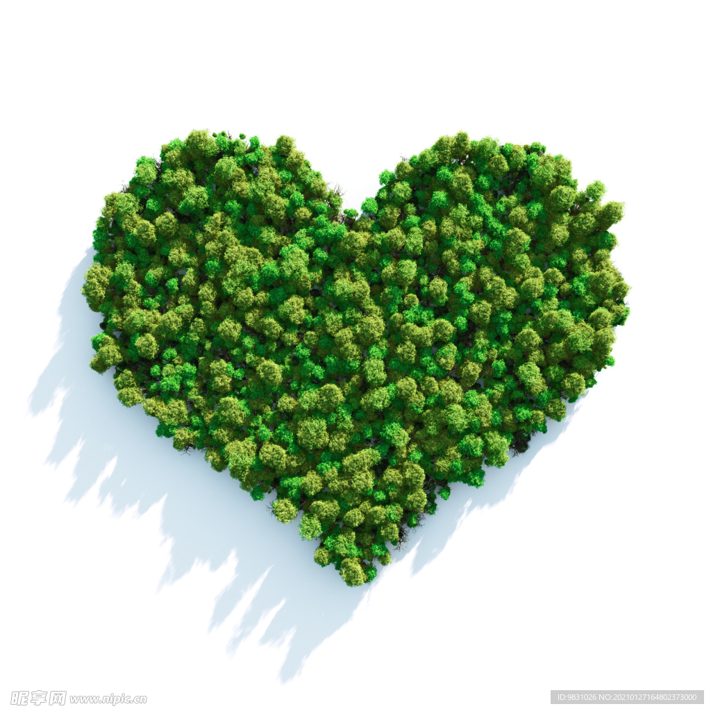 心形树林