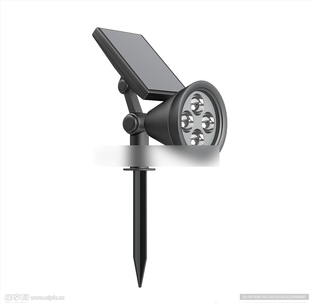 C4D模型 路灯街灯现代