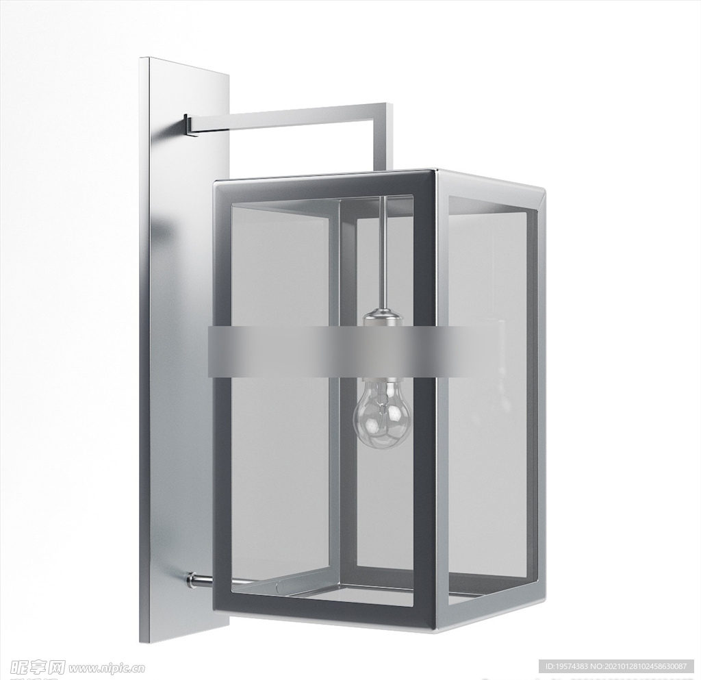 C4D模型 路灯街灯现代