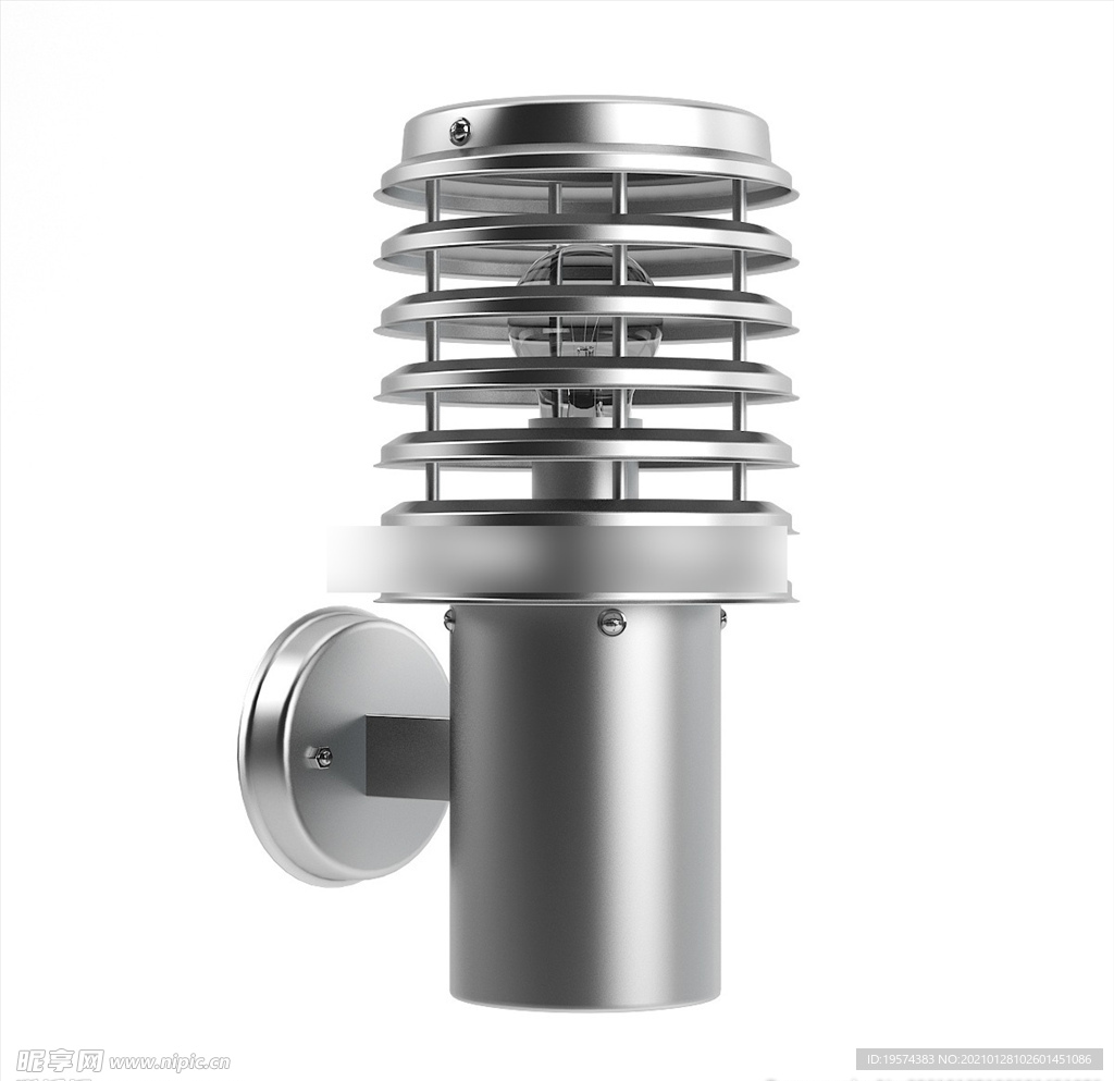 C4D模型 路灯街灯现代