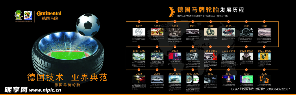德国马牌发展历程