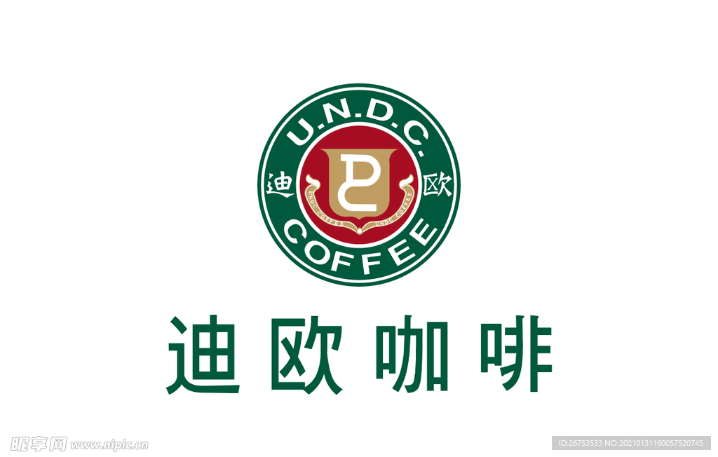 迪欧咖啡 标志 LOGO