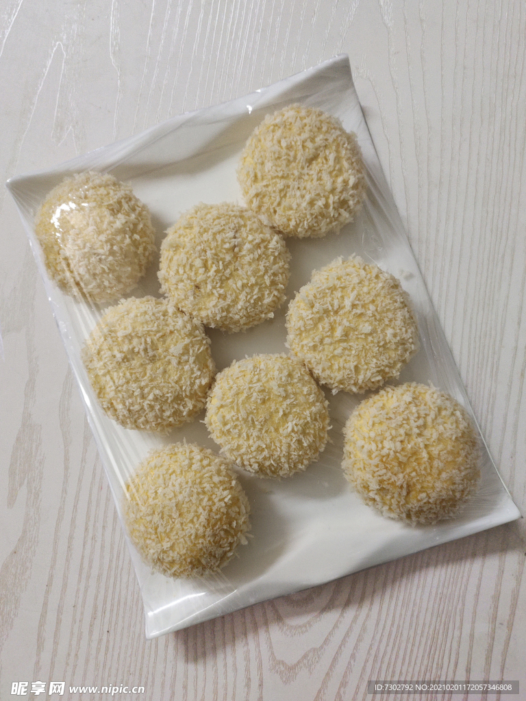 纯手工自制面包糠南瓜生饼