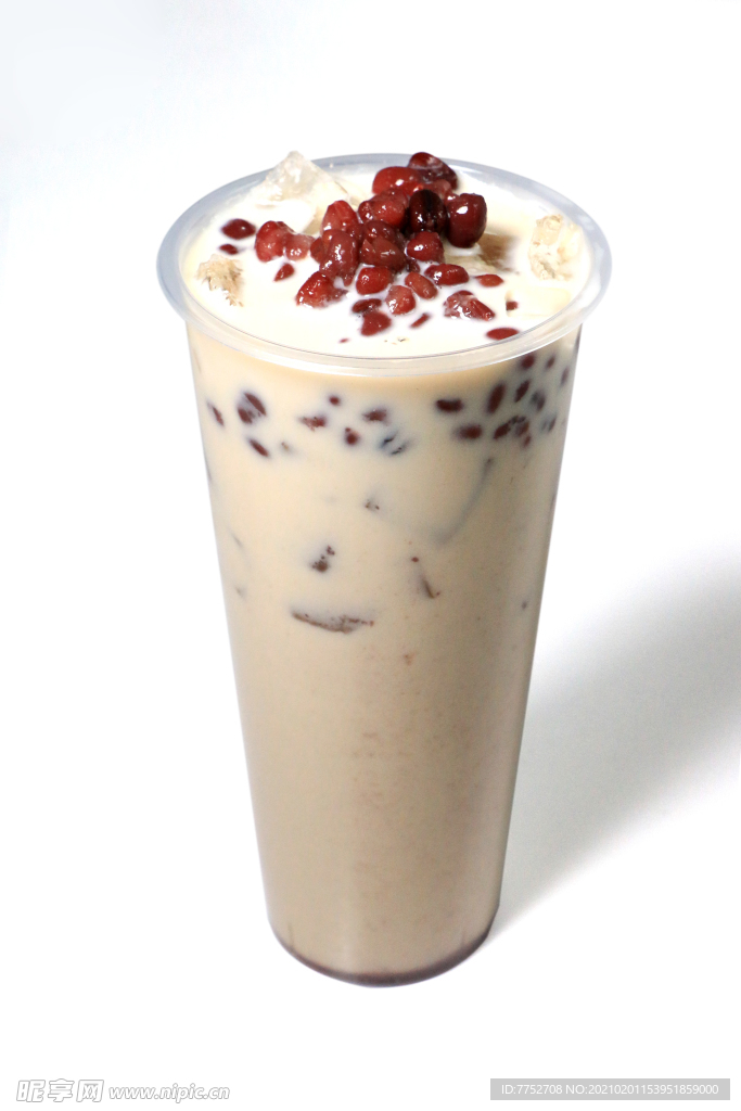 红豆奶茶