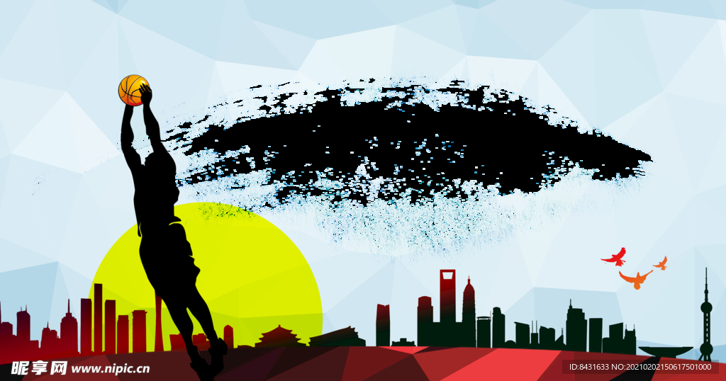 篮球背景