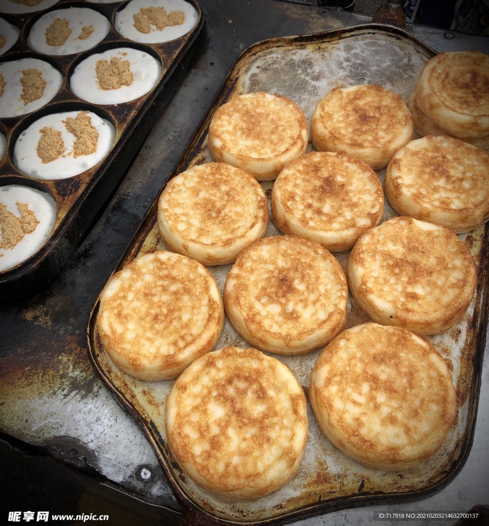 熨斗稿 三角糕 街头美食