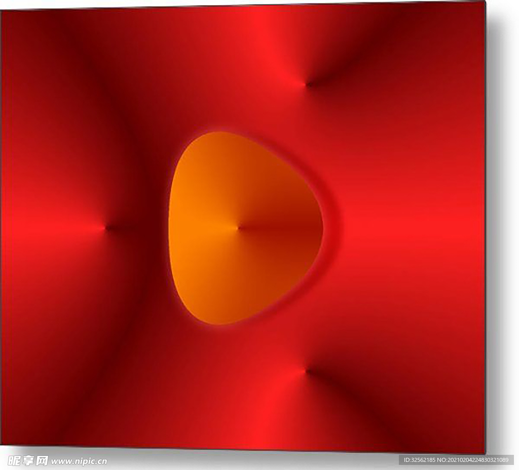 红色背景