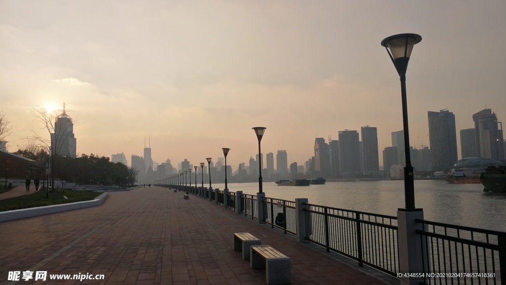 上海浦东滨江步道