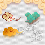 中国风祥云素材