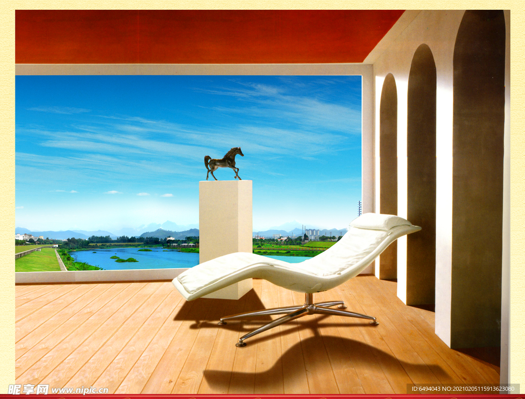 新中式户外别墅