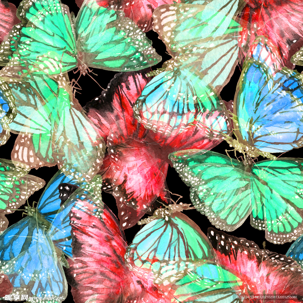 大牌 蝴蝶 方巾 腰果 几何