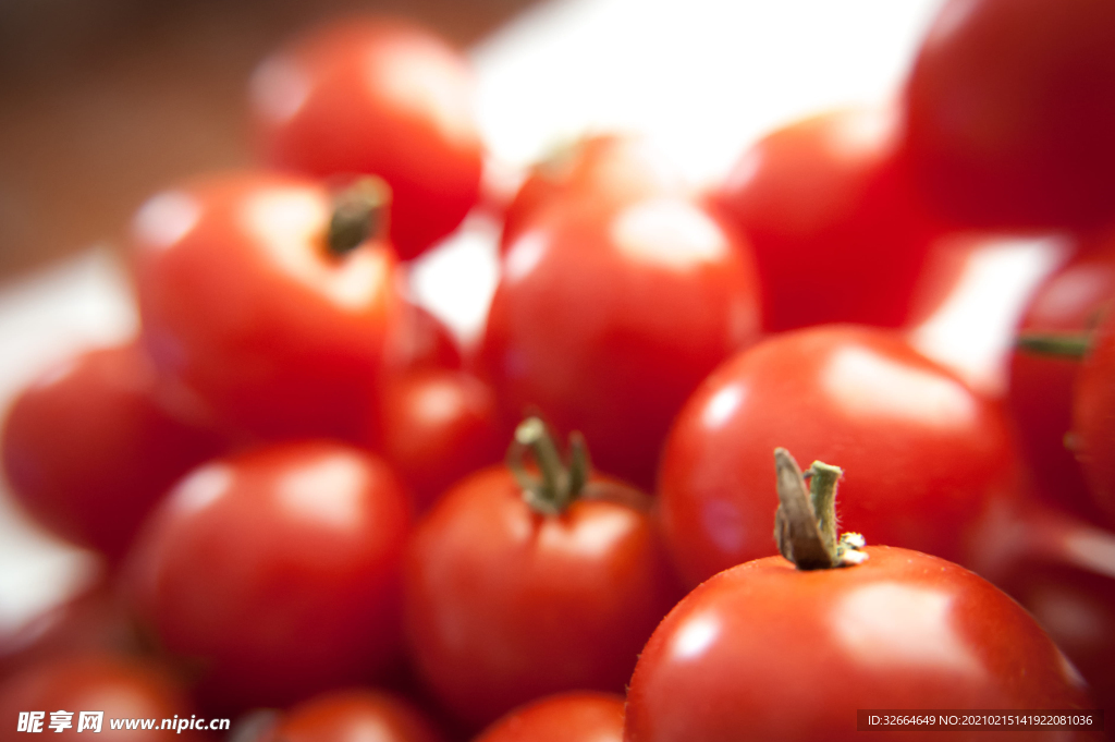 西红柿番茄实拍素材