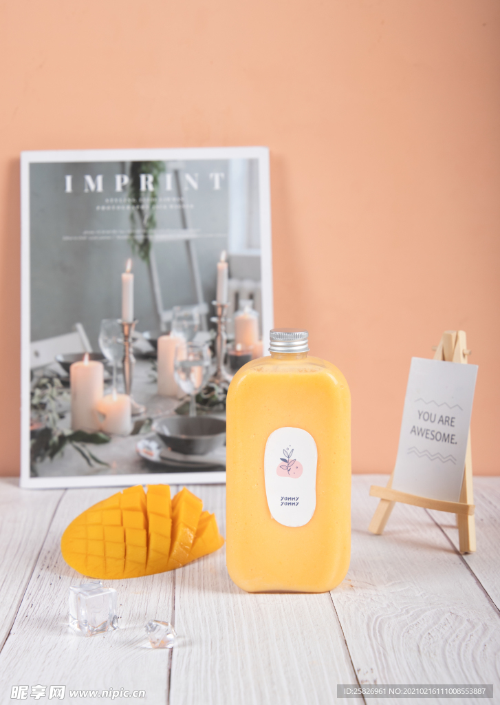 芒果卡士冰 饮料