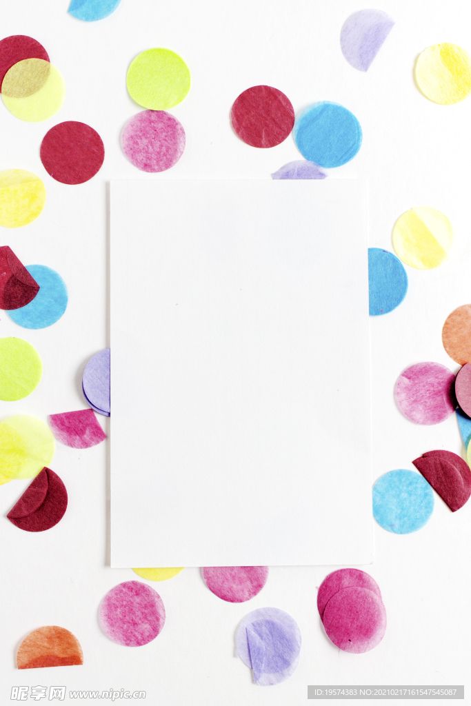 波点A4纸片卡通信纸