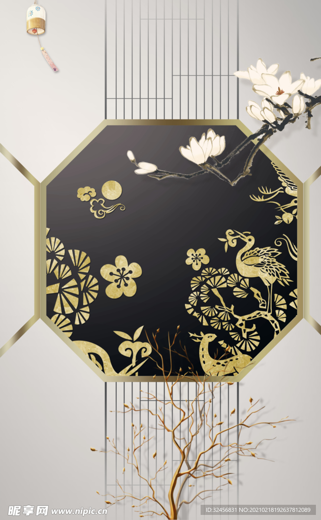 中国风 古风 山水水墨