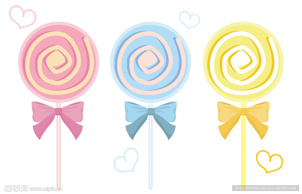 卡通棒棒糖