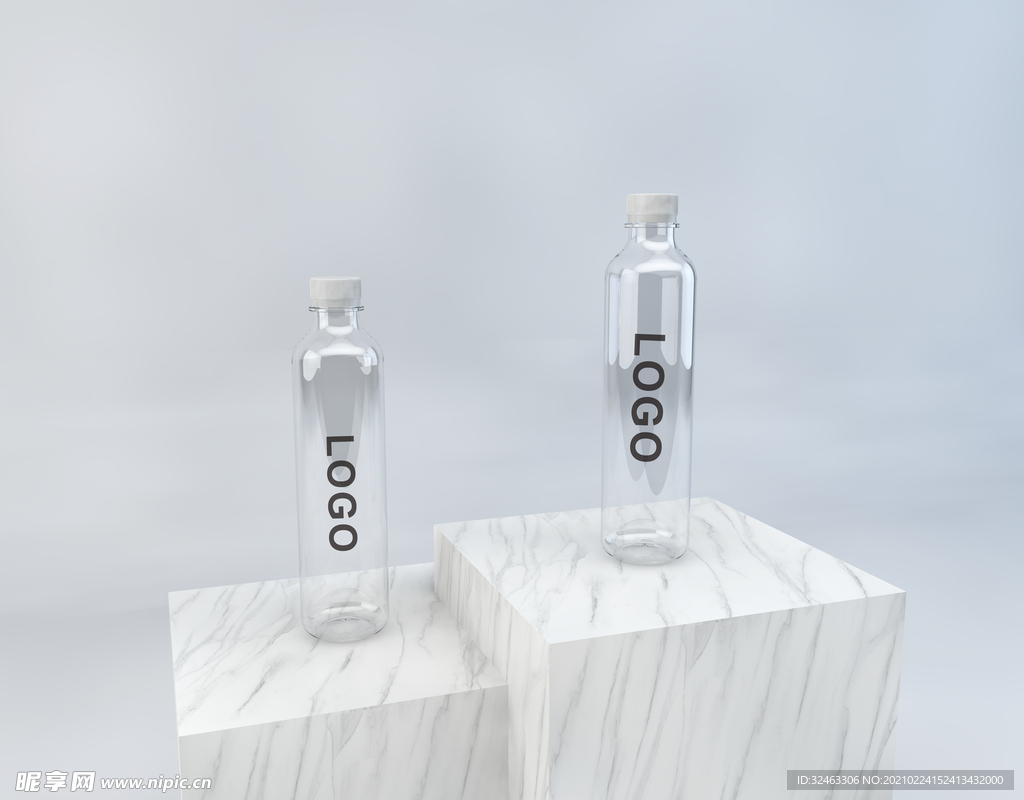 矿泉水瓶样机