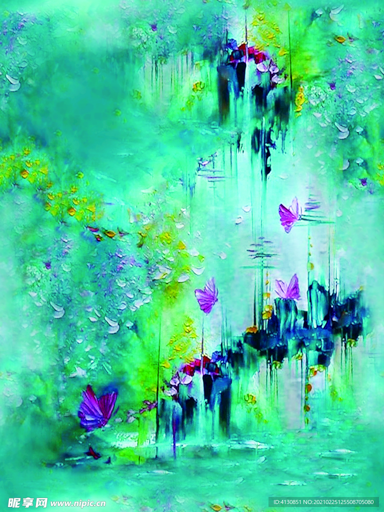 大牌 范思哲 数码印花 面料设